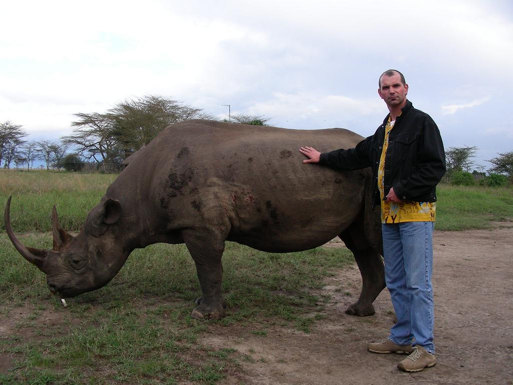 Ben mit Nashorn